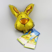 Sunny Bunny Folienluftballon 5-er Set