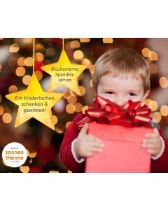 4 Glückssterne für ein sozial bedürftiges Kind