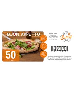 Pizza Wertgutschein Ansicht