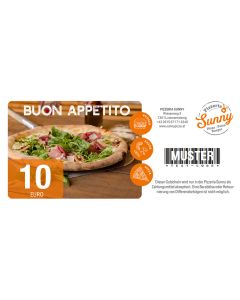 Pizzeria Wertgutschein Ansicht