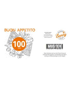 Pizzeria Wertgutschein