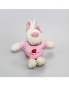 Pinky Bunny Maskottchen klein