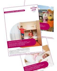 Personalisierter Hotelgutschein - 1 Übernachtung für 1 Erwachsenen