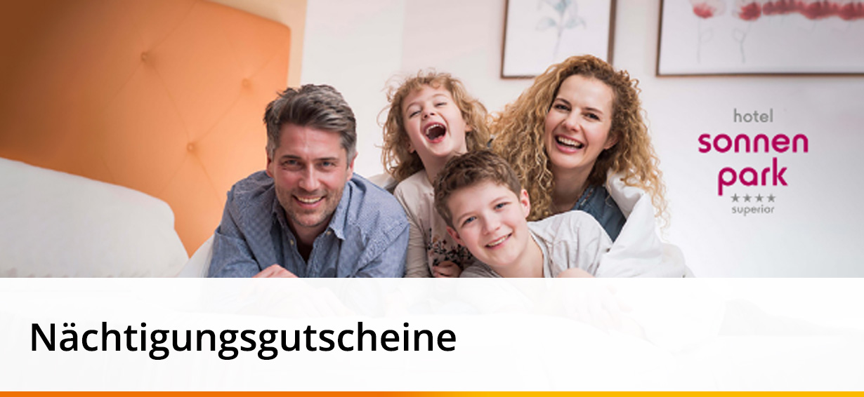 Hotel Sonnenpark Übernachtungsgutscheine