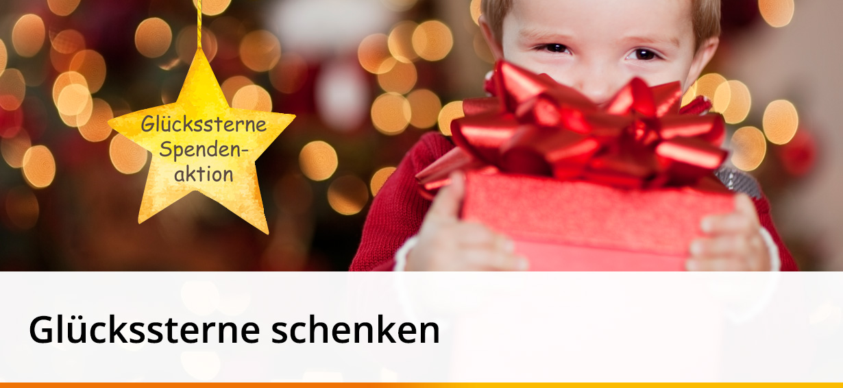 Glückssterne schenken und helfen